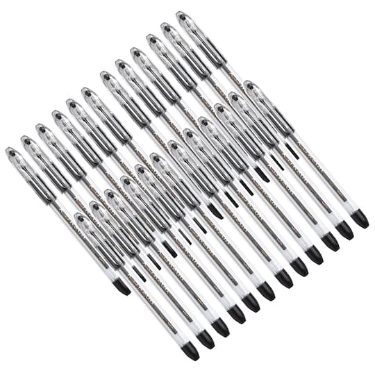 Pentel® R.S.V.P.® Medium Point Ballpoint 24 Pen Set in Black | Michaels®